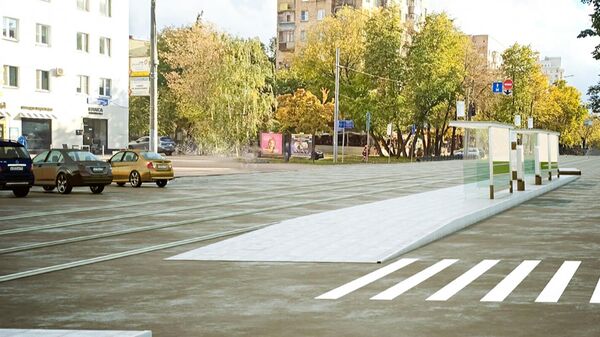 Проектное решение по благоустройству улицы Шаболовки в Москве
