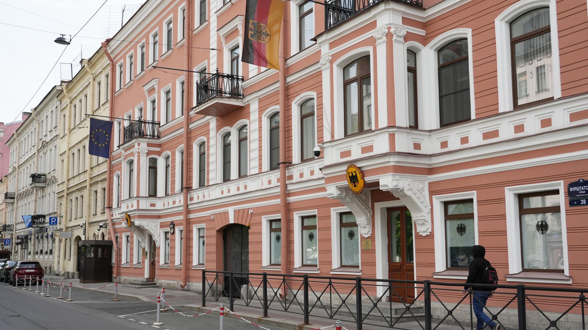 Здание Генерального консульства Германии в Санкт-Петербурге - РИА Новости, 1920, 31.05.2023