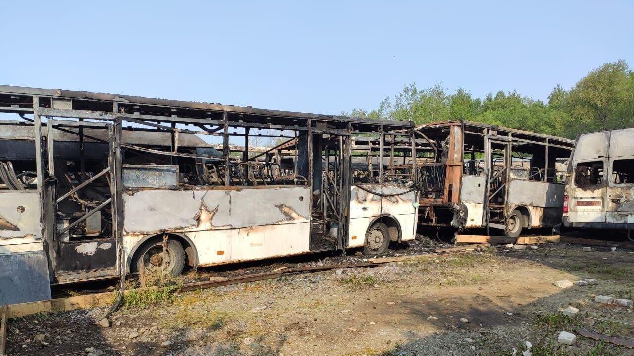 Прокуратура назвала возможную причину пожара в Ногинске, где горели 37 авто  - РИА Новости, 01.06.2023