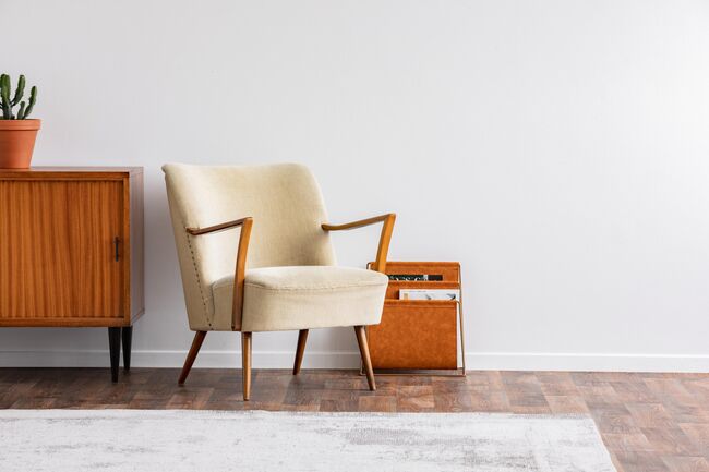 Интерьер в стиле ретро