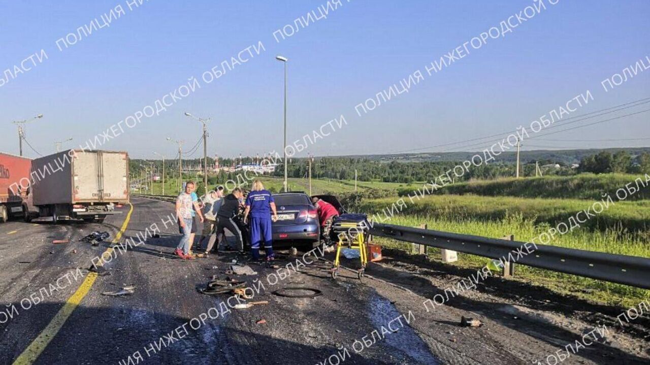 Число жертв ДТП в Нижегородской области выросло до шести - РИА Новости,  03.06.2023