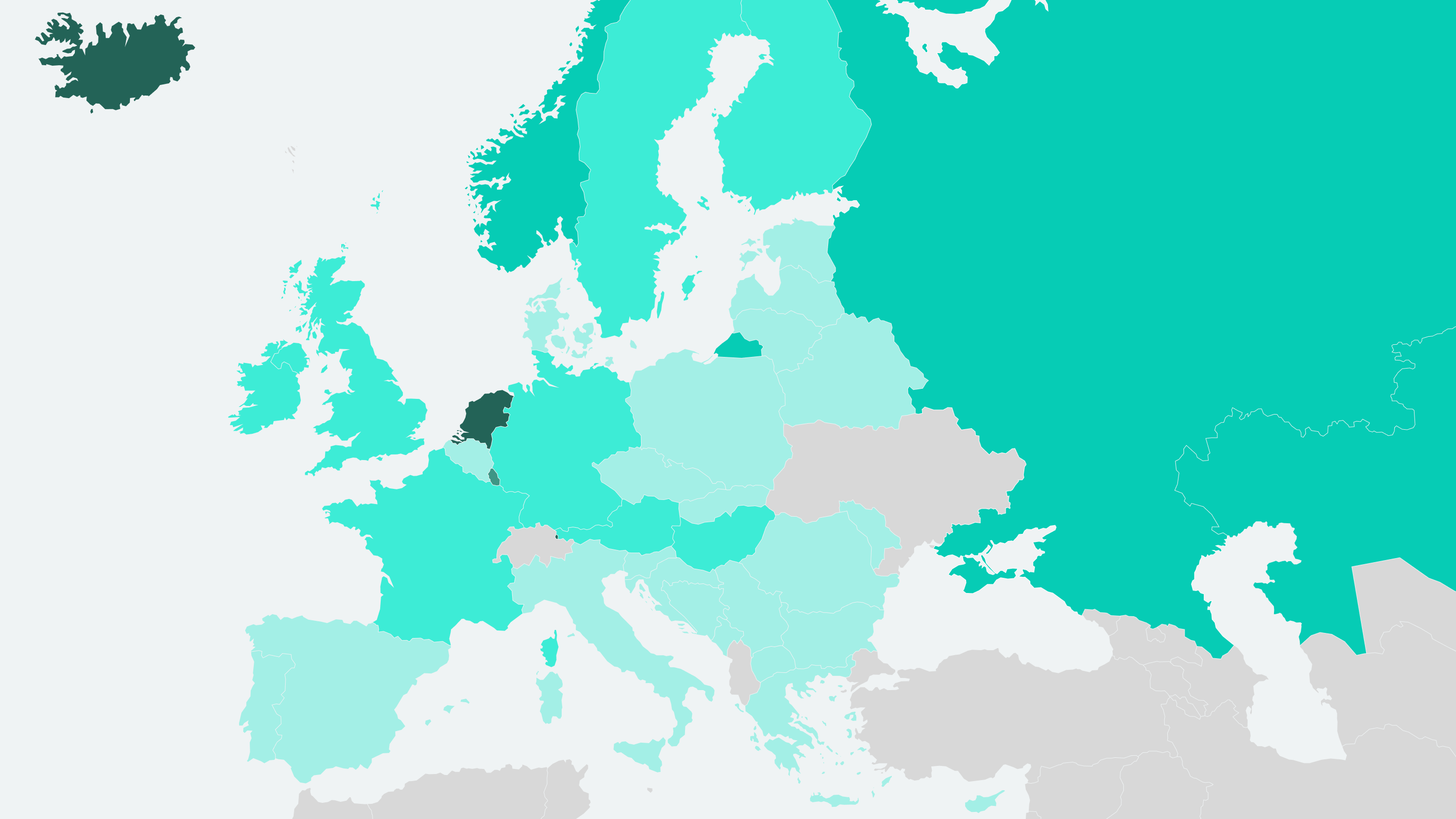 Рейтинг стран Европы по доступности электроэнергии для населения