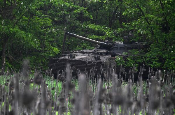 Боевая машина БМП-3 1-й Танковой армии ЗВО на Сватовском направлении