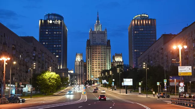 Здание Министерства иностранных дел России в Москве