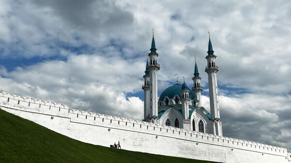 Мечеть Кул Шариф на территории кремля в Казани