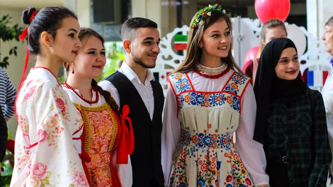 Телемост  Великое русское слово