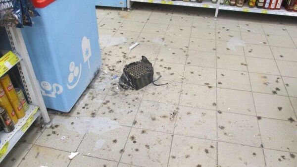 Последствия запуска фейерверка в одном из магазинов в Мордовии