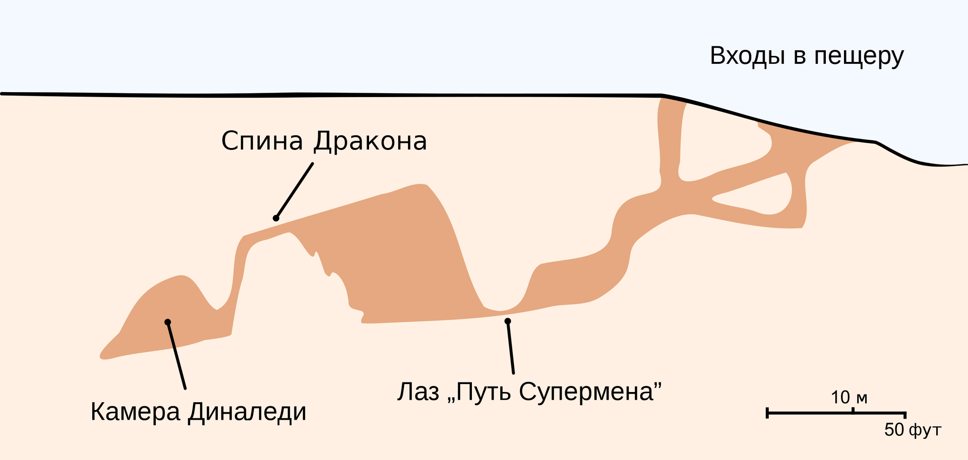 Система Диналеди пещеры Rising Star, где нашли погребения H. naledi - РИА Новости, 1920, 09.06.2023