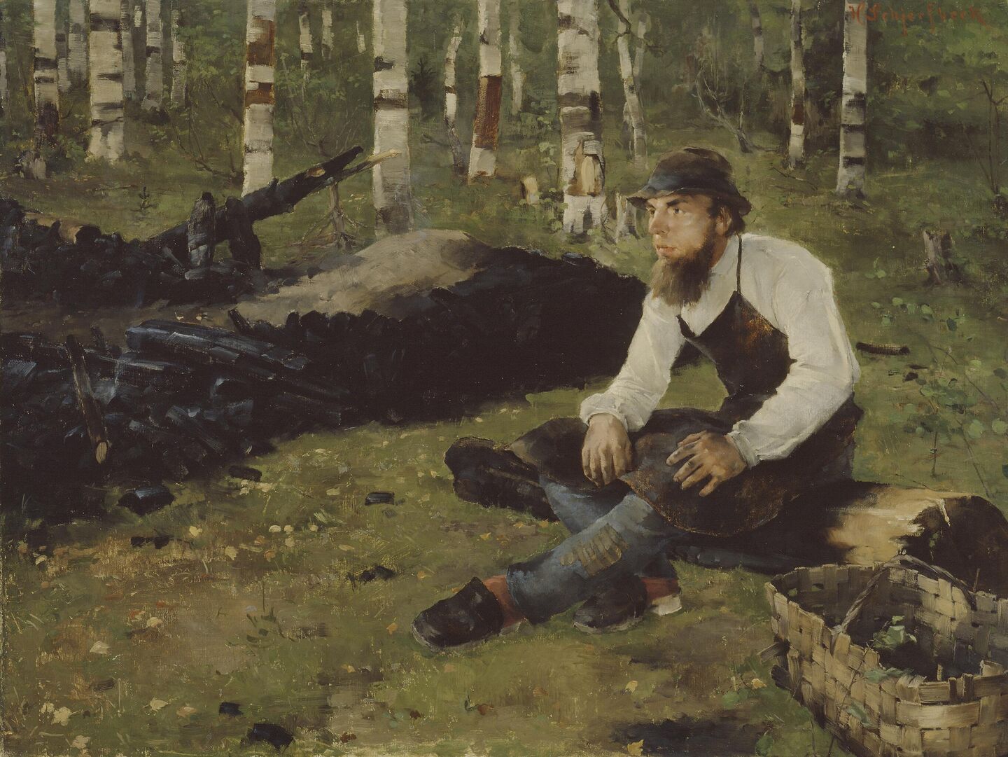 Хелена Шерфбек Углежог, 1882 год Хелена Шерфбек Углежог, 1882 год