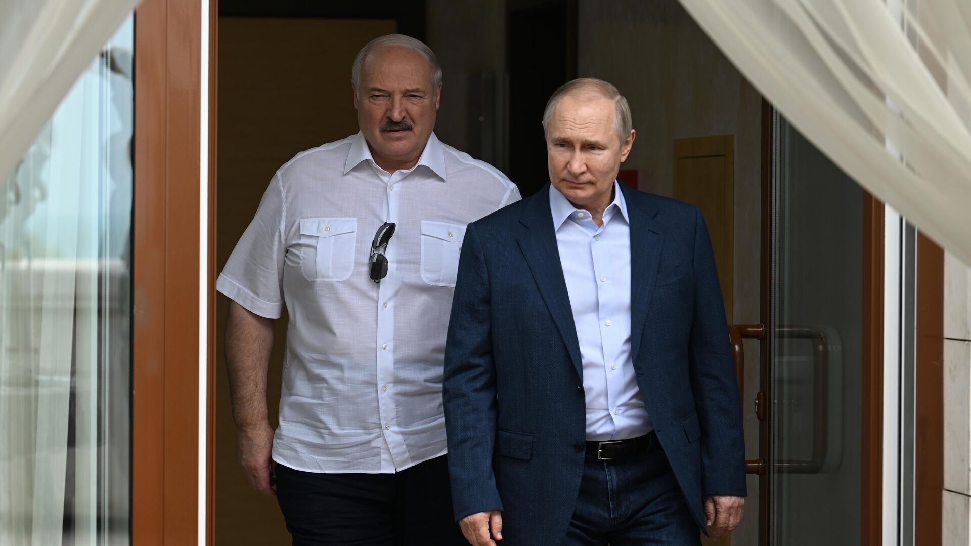 Президент РФ Владимир Путин и президент Белоруссии Александр Лукашенко  - РИА Новости, 1920, 24.07.2023