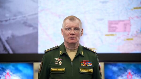 Конашенков об ударе ВС РФ по складам боеприпасов, вооружения и техники