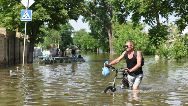 Ситуация в городе Голая Пристань