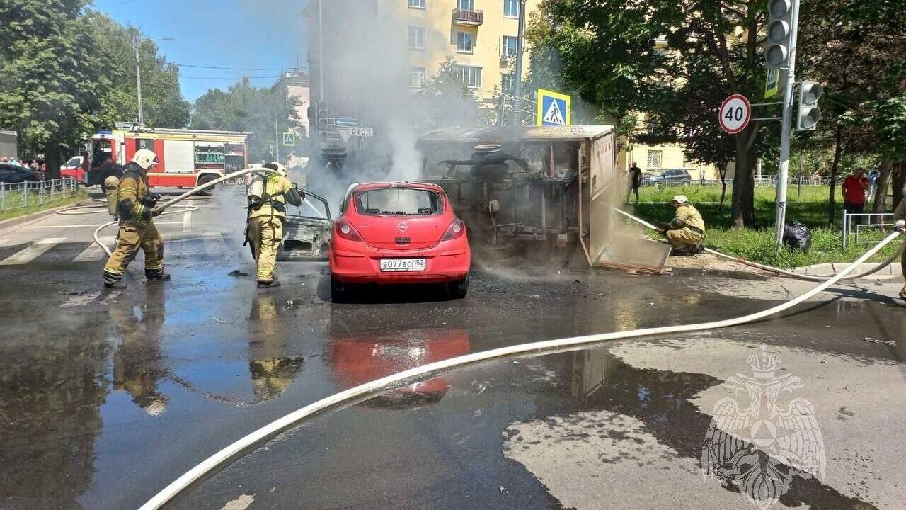 сгорела машина нижний новгород (98) фото