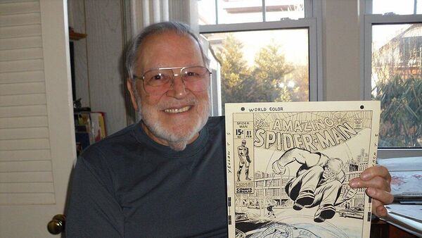 Американский художник комиксов Джон Ромита
