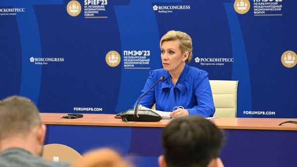 Директор департамента информации и печати, Министерство иностранных дел Российской Федерации Мария Захарова