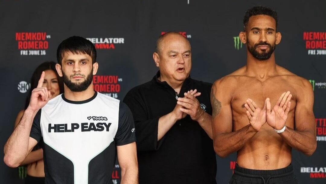 Гаджи Рабаданов и Питер Буист перед Bellator 297 - РИА Новости, 1920, 17.06.2023