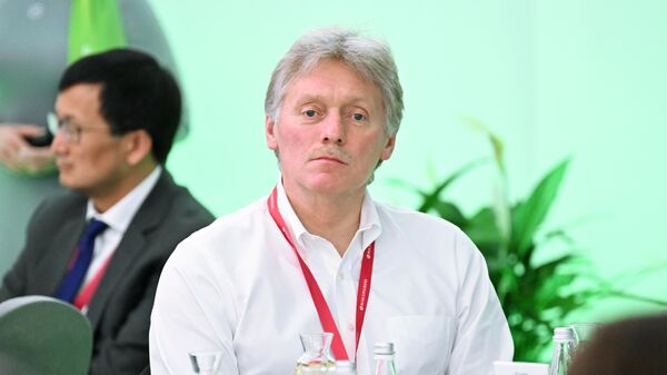 Дмитрий Песков на ПМЭФ-2023