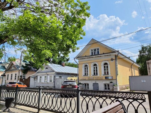 Дома на бульваре Радищева в Твери Дома на бульваре Радищева в Твери