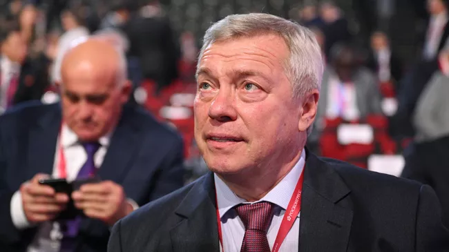 Губернатор Ростовской области Василий Голубев на ПМЭФ-2023
