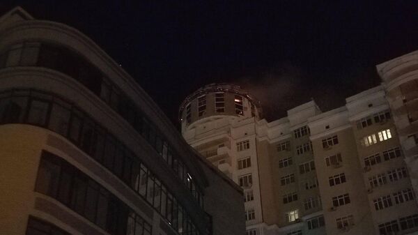 Пожар в многоэтажном доме в Белгороде 16 июня 2023 года