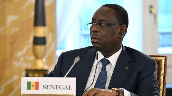Президент Республики Сенегал Макки Салл  