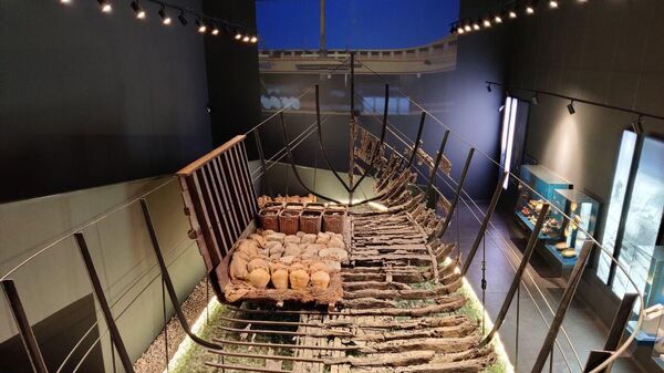 Бодрум. В музее подводной археологии, расположенном на территории Замка Святого Петра