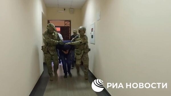 Задержание украинского агента сотрудниками ФСБ