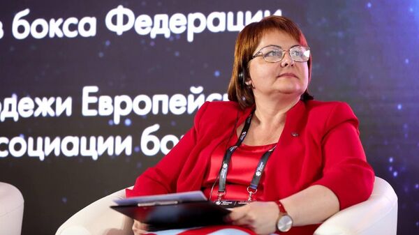 Генеральный секретарь Федерации бокса России Татьяна Кириенко