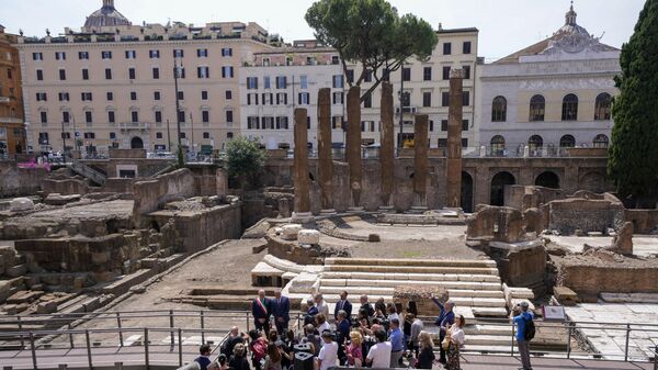  Место убийства Цезаря в Риме