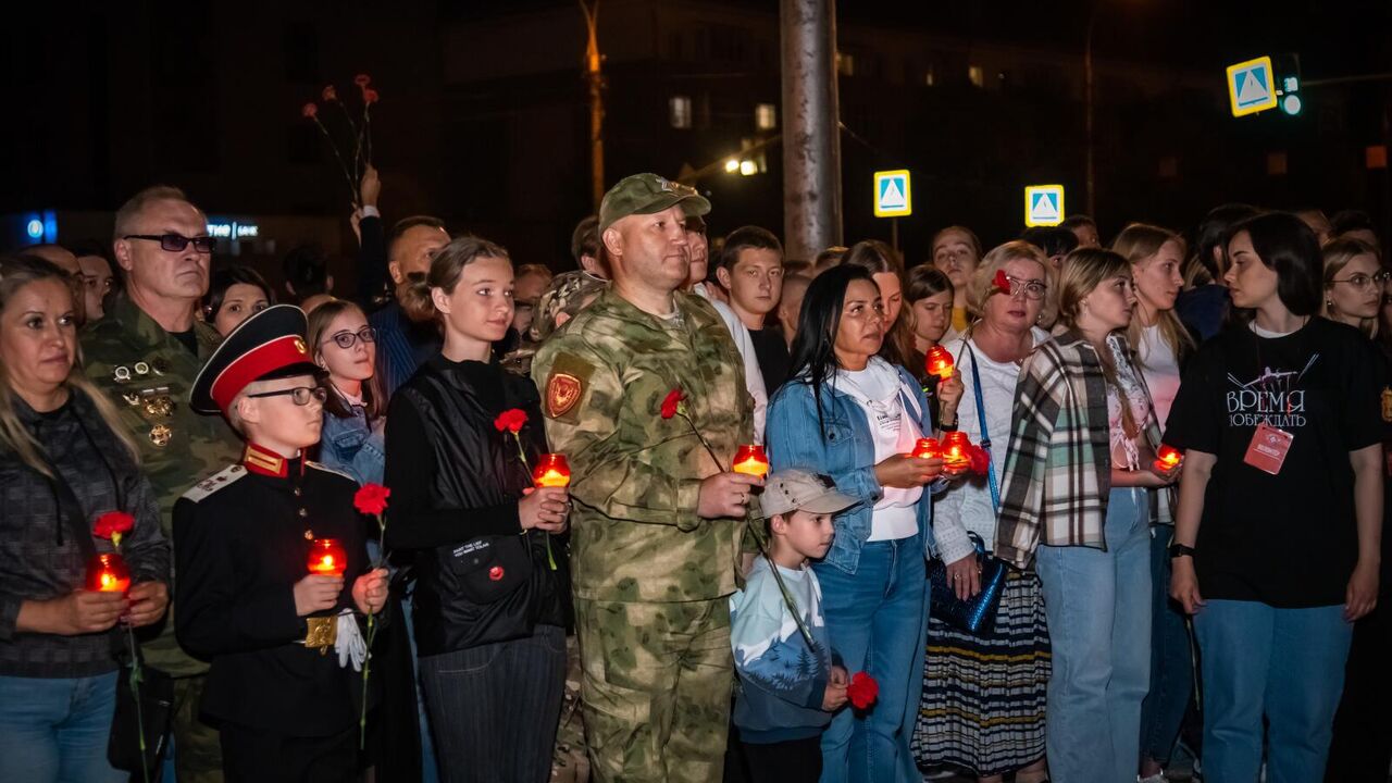 План акция дети в ночном городе