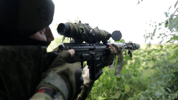 Работа российских снайперов-дальнобойщиков. Кадры Минобороны