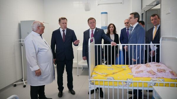 Новый корпус детской инфекционной больницы открыли в Самаре