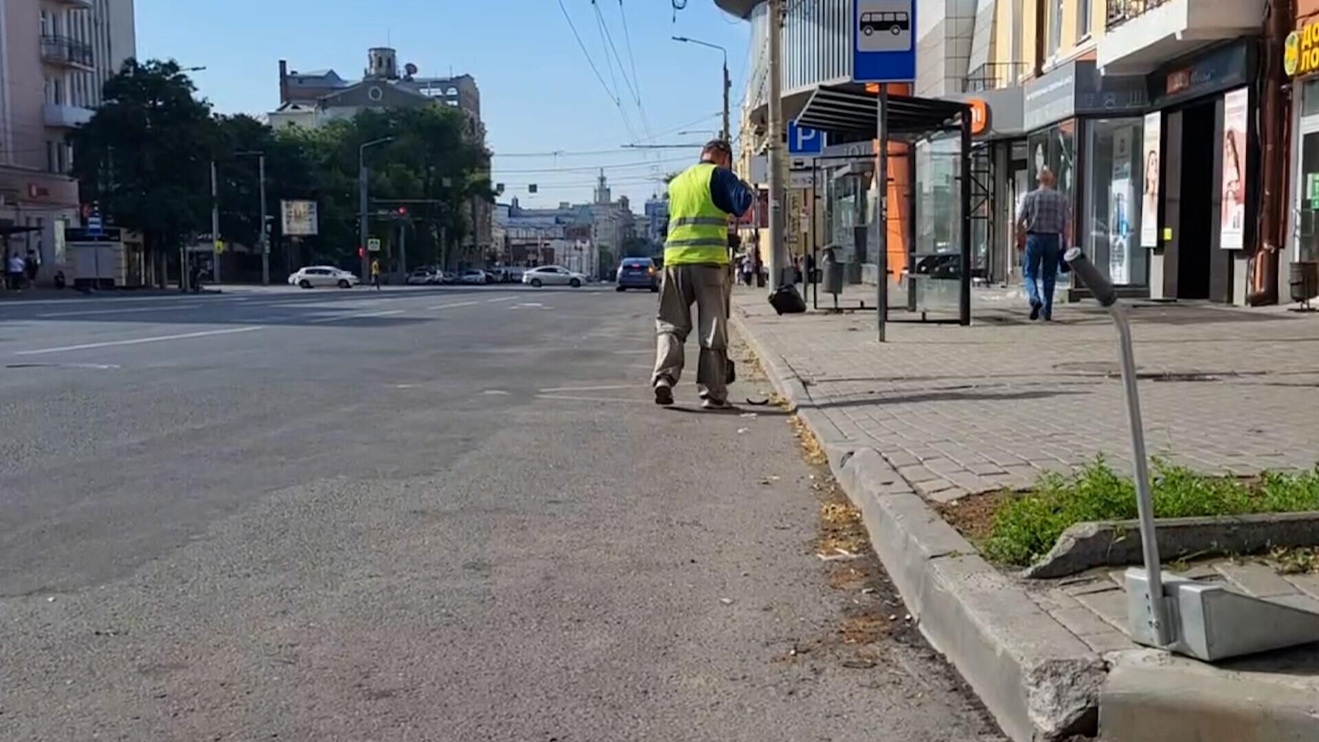 Обстановка у штаба ЮВО после ухода ЧВК Вагнер - РИА Новости, 1920, 25.06.2023