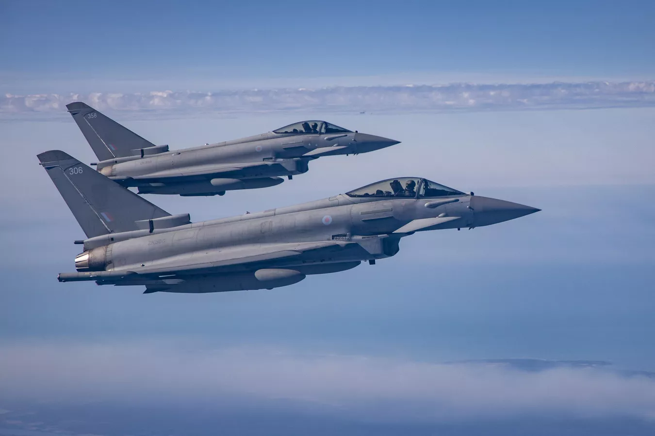 Над Черным морем обнаружили три самолета ВВС Британии