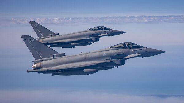 Истребители Тайфун Королевских ВВС Великобритании