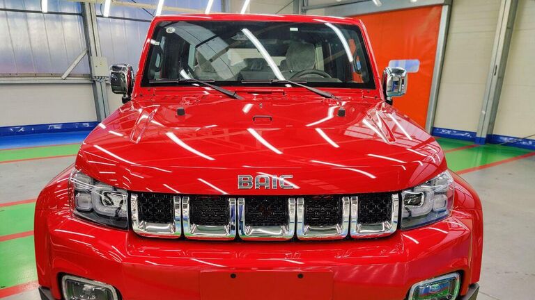 Производство внедорожника BAIC BJ40 на заводе Автотор в Калининграде