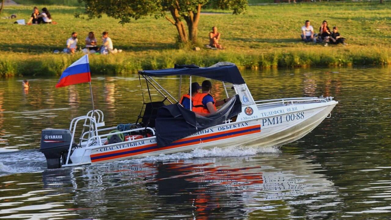 Сотрудники Московской городской поисково-спасательной службы на водных объектах - РИА Новости, 1920, 29.06.2023