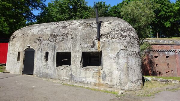 Форт №1 Штайн, бетонный бункер 19 века