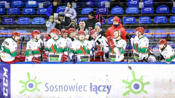Хоккеисты польского клуба Заглебе Сосновец