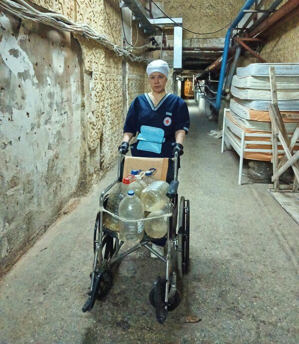 Ирина Худякова в Мариуполе Ирина Худякова в Мариуполе