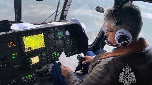 Арктический вертолет МЧС спас туриста в первом рабочем вылете в Хибины
