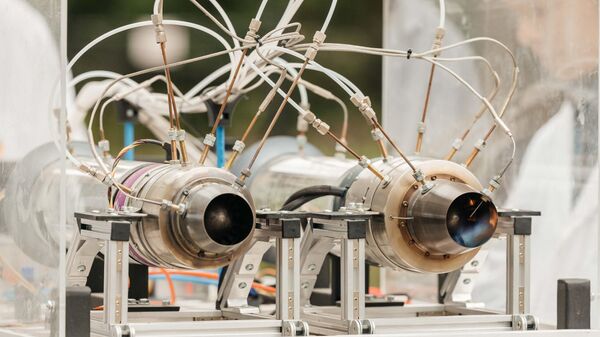 Ход экспериментов с использованием нового авиатоплива на экспериментальном стенде, разработанном в Томском политехе