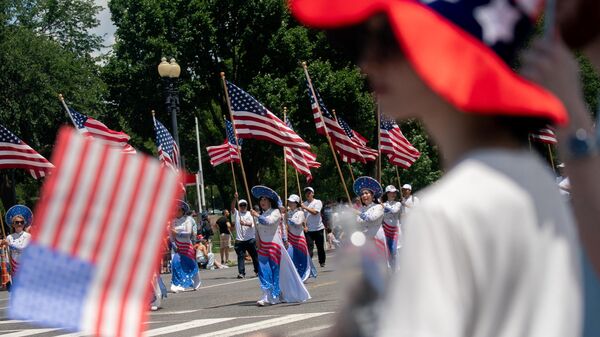 Празднование Дня независимости США в Вашингтоне  