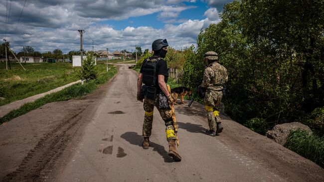 Боевики подразделения Кракен