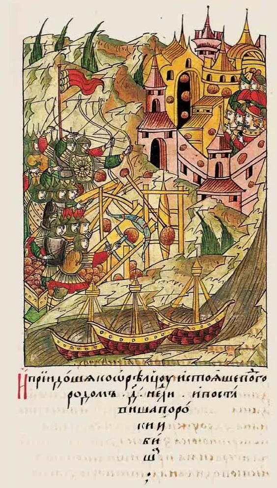 Иллюстрация из Лицевого летописного свода - РИА Новости, 1920, 19.07.2023