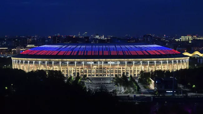 Стадион Лужники в Москве