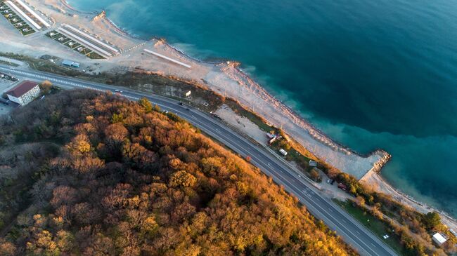 Прибрежная территория в Краснодарском крае