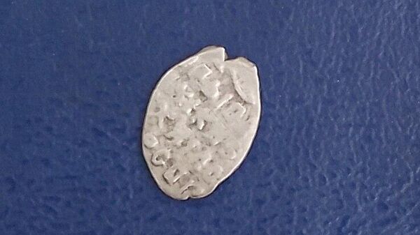 Старинная монета,  найденная при раскопках на месте будущего Белого квартала в Белгороде