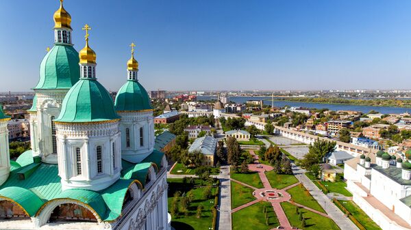 Успенский собор на территории Астраханского кремля