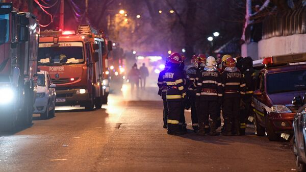 Румынские пожарные